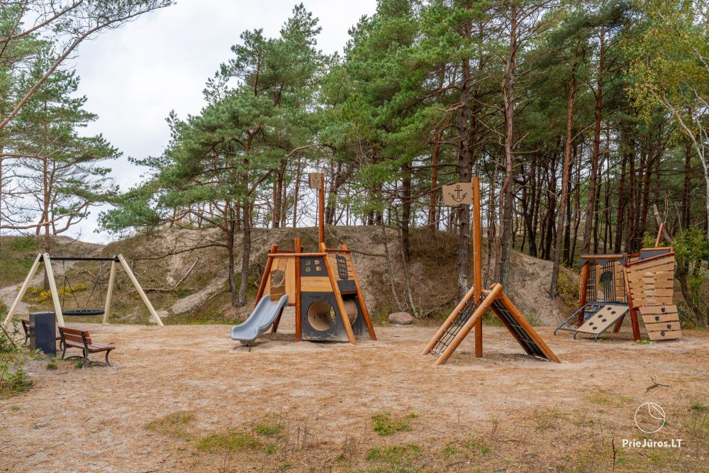 Ścieżka edukacyjna i rekreacyjna „Melno takas” w Połądze