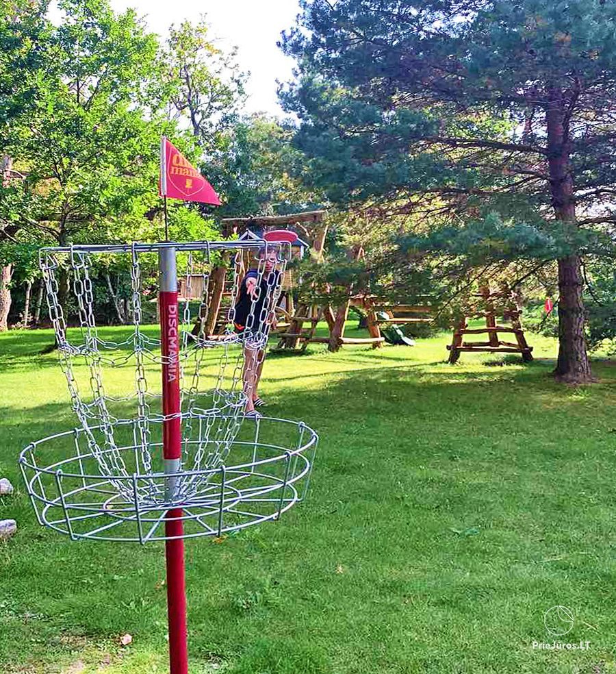 Disc Golf w Sventoji (Pałanga) – gospodarstwo „Akmeninė sala” - 1