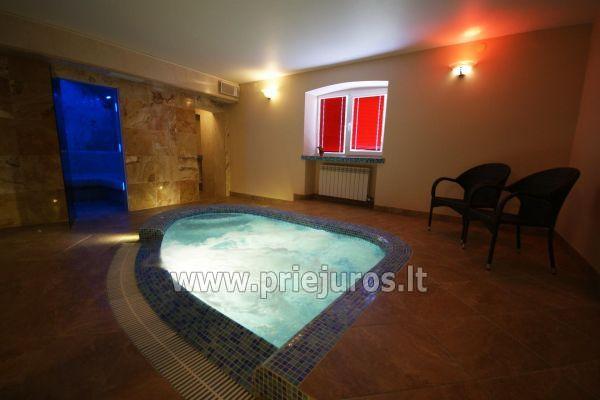 Noclegi, sauna i jacuzzi w Klajpedzie