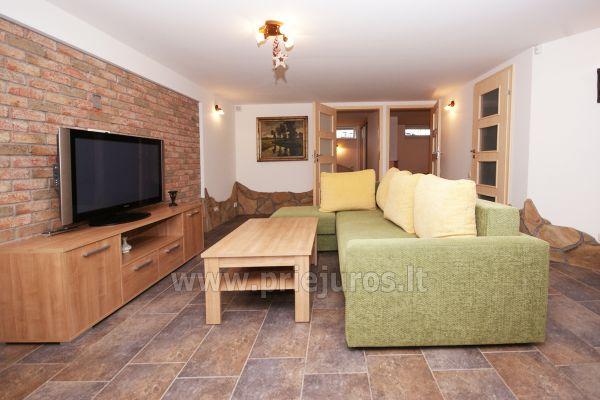 Apartament w Sventoji z sauna