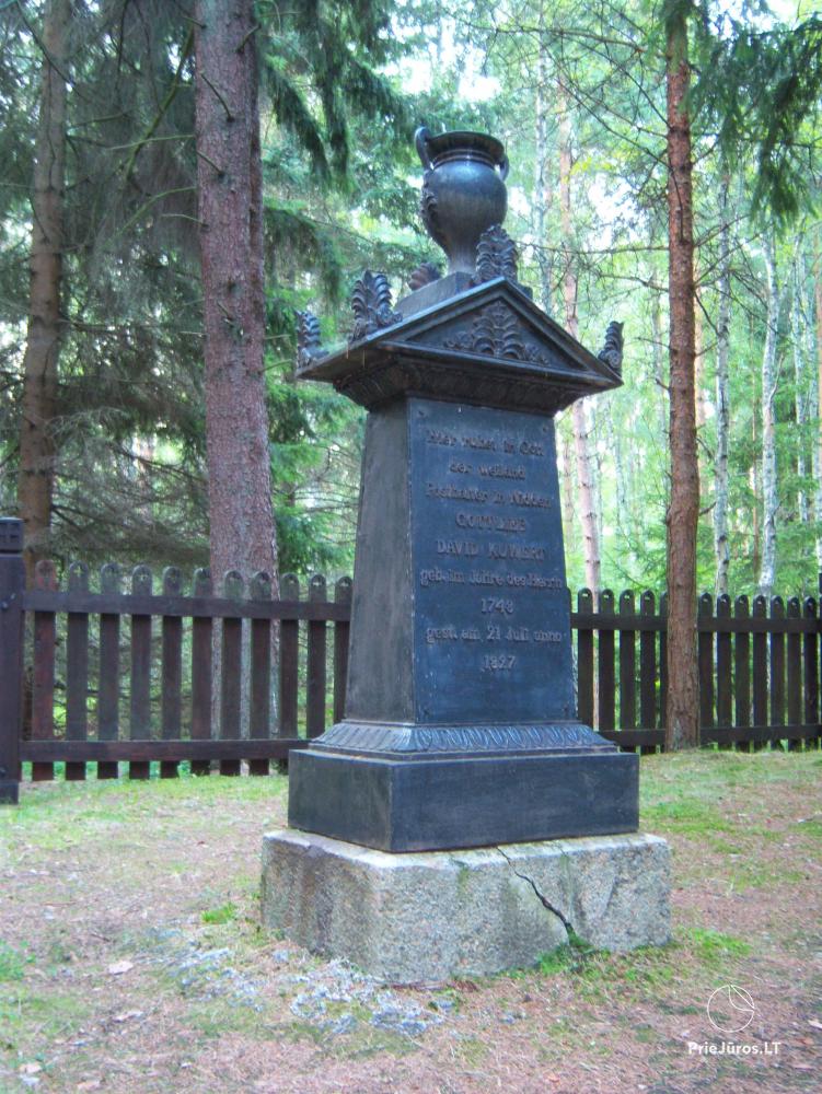 Pomnik Gottlieba Davida Kuverta w Nidzie, Mierzeja Kurońska - 1