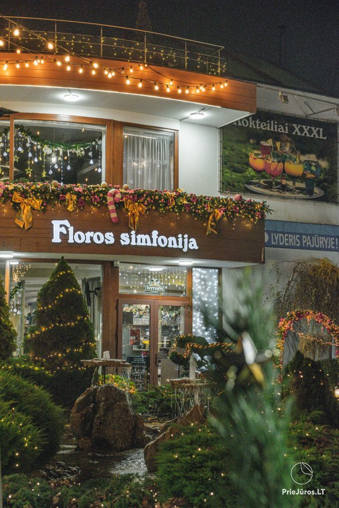 Nowy Rok w Poladze, w kawiarni "Floros simfonija"