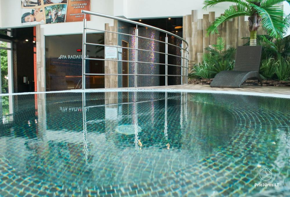 SPA w RADAILIU DVARAS: kompleks basenów i saun, masaże, rytuały SPA