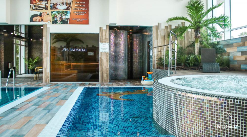 SPA w RADAILIU DVARAS: kompleks basenów i saun, masaże, rytuały SPA