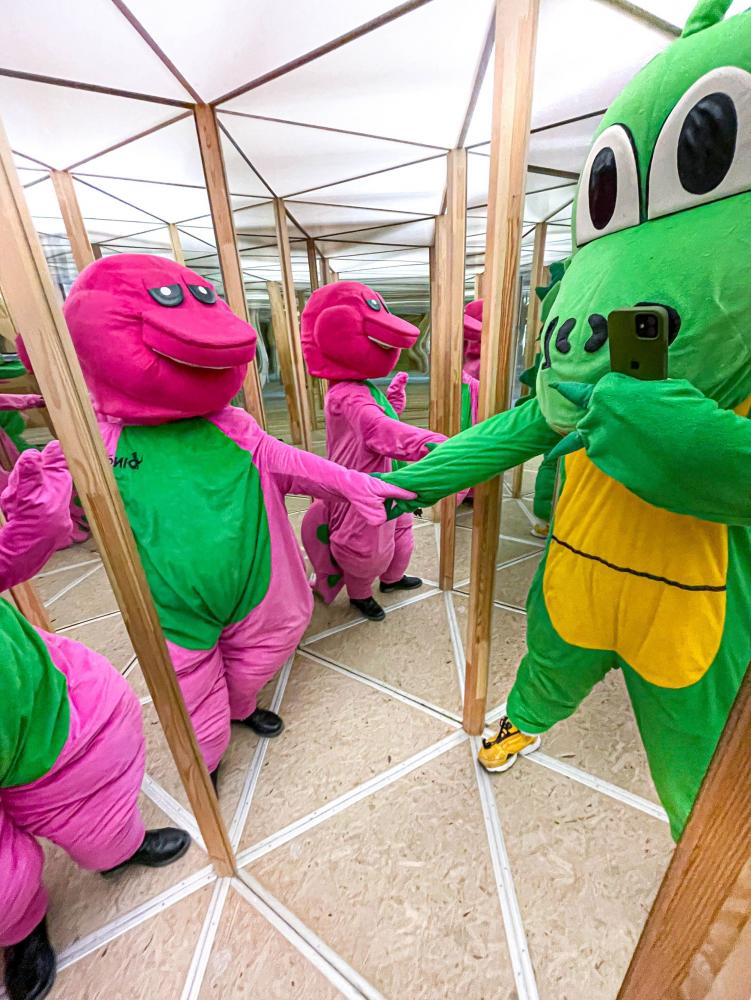 Park Dinozaurów DINO.LT Radailiai w kompleksie "Radailių dvaras" niedaleko Kłajpedy