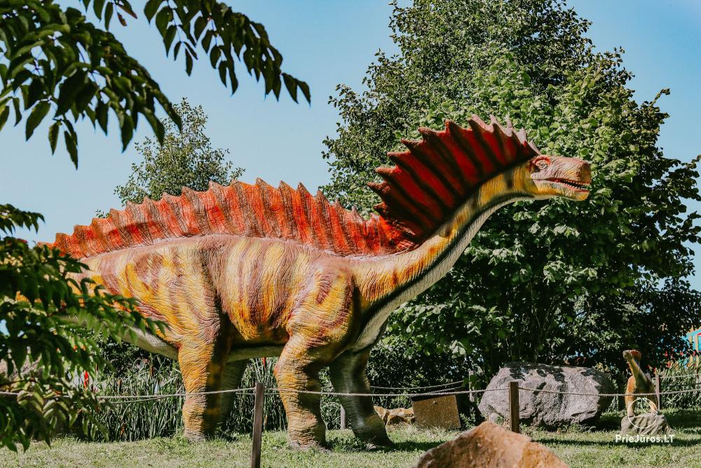 Park Dinozaurów DINO.LT Radailiai w kompleksie "Radailių dvaras" niedaleko Kłajpedy