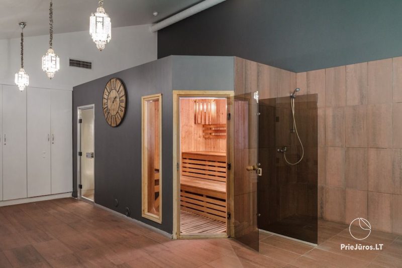 Sauny i jacuzzi w Kłajpedzie w hotelu „Navalis”