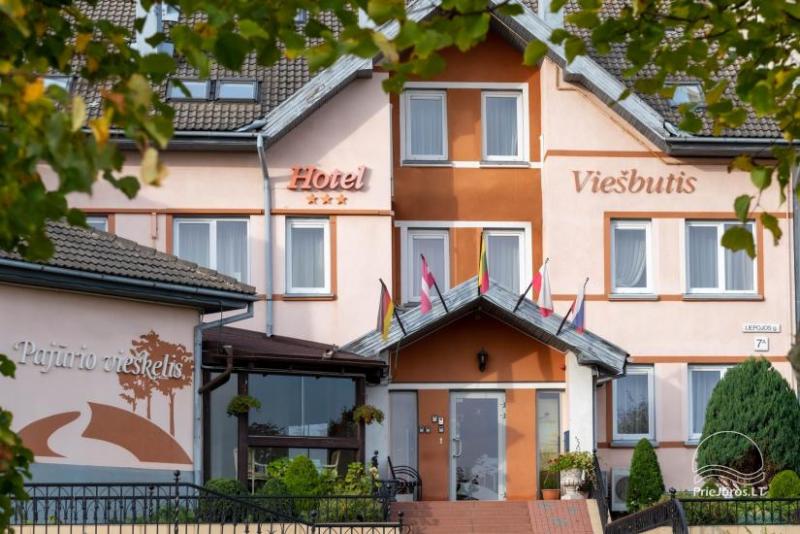 Sauna, basen w Klajpedzie w hotelu Pajurio vieskelis