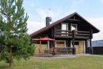 100 mkw. prywatny dom z bali na sprzedaż w Sventoji (Palanga)