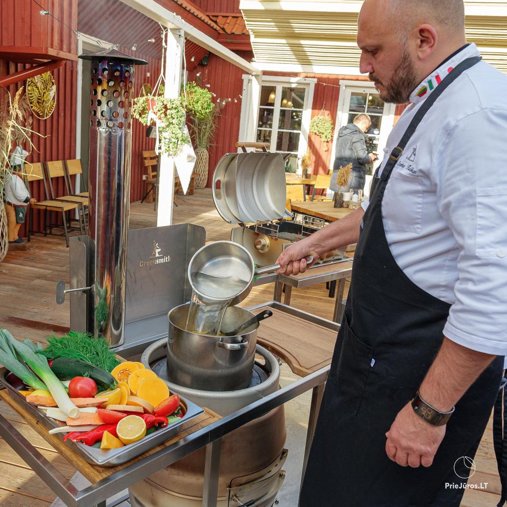 Restauracja "Juodasis kalns" w Juodkrante