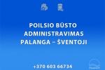 Housing administration in Palanga, Kunigiškės, Šventoji