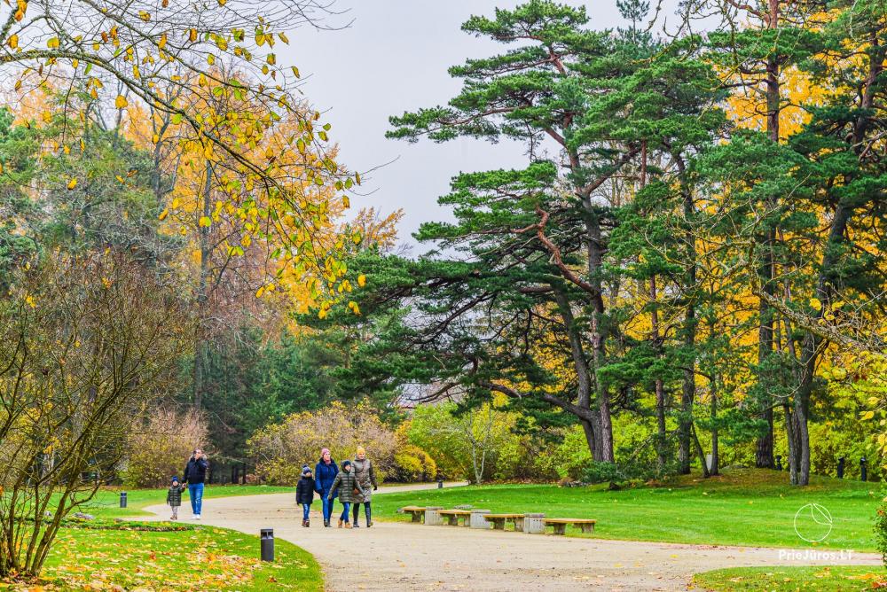 Park botaniczny w Połądze