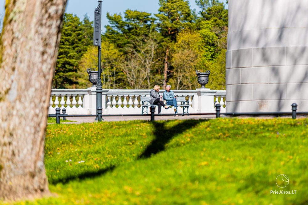 Park botaniczny w Połądze