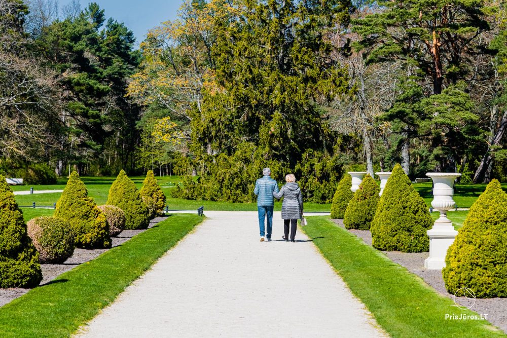 Park botaniczny w Połądze