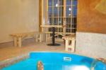 Sauna, swimming-pool in hotel Pajurio sodyba