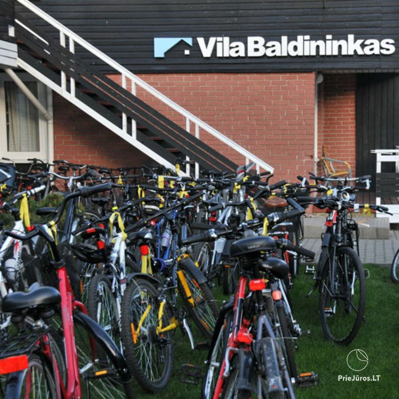 Wypożyczalnia rowerów w Pervalce Vila Baldininkas