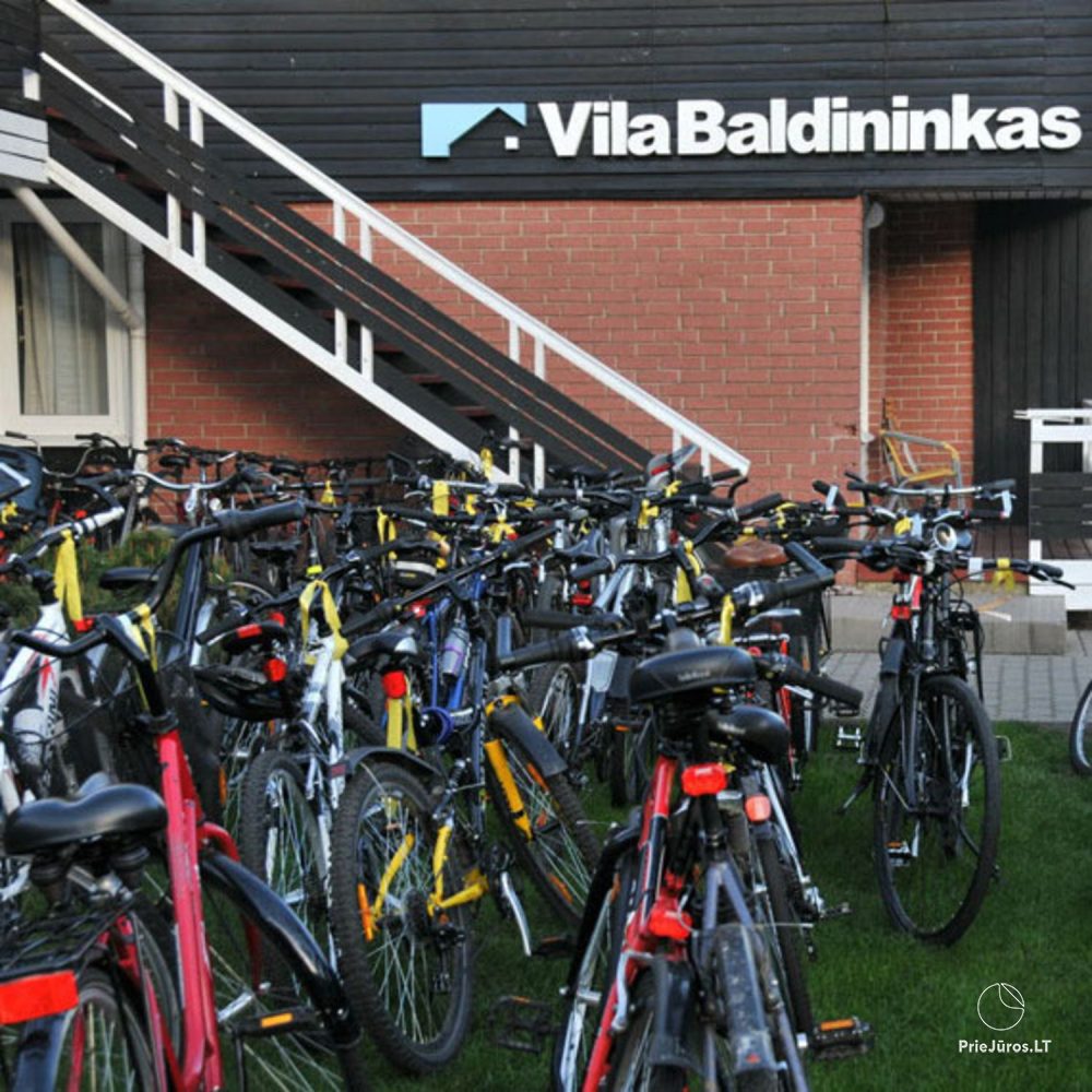 Wypożyczalnia rowerów w Pervalce Vila Baldininkas - 1