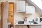 Jednopokojowy apartament na 2 piętrze z osobnym wejściem (2-osobowy) „Ciasteczko“