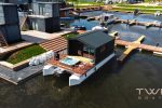 Czteroosobowy domek w Nidzie na wodzie z jacuzzi M-Cabin (20 m²) - 1
