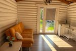Wooden house (triple, quadruple)with terrace and common bathroom - 5