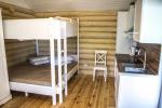Wooden houses. Price: 120 EUR per night - 5